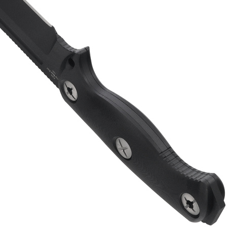 Kizer Drop Bear Fix 7 Knife Black G10, Black 1095 by Azo (1103A2)