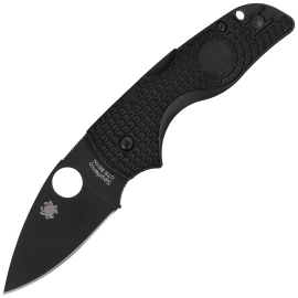 Nóż składany Spyderco Lil' Native Lightweight Black FRN, Black DLC CTS BD1N by Eric Glesser (C230PBBK)