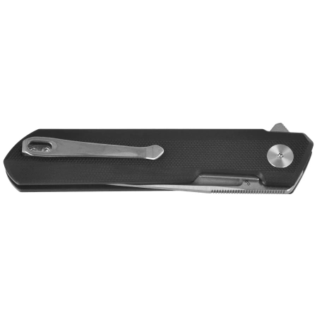 Nóż składany Bestechman Dundee Black G10, Stonewashed / Satin D2 by Ostap Hel (BMK01A)