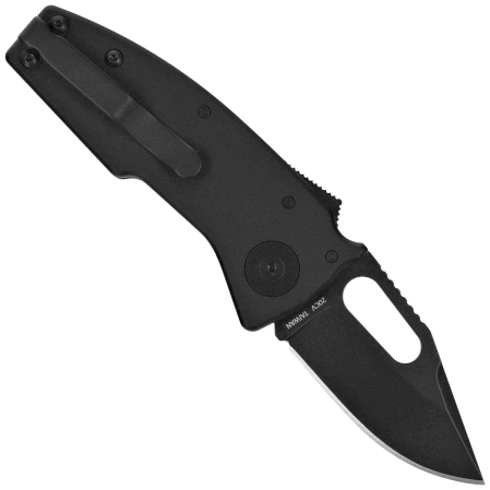 Nóż składany Demko Nano-Shark Stealth CP Black Aluminium, Black DLC CPM 20CV by Andrew Demko (NANO-20CV-Black ALUM-CP)