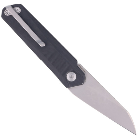 Civivi Knife Ki-V Plus G10 Black, Silver Bead Blasted Nitro-V by Ostap Hel (C20005B-1)