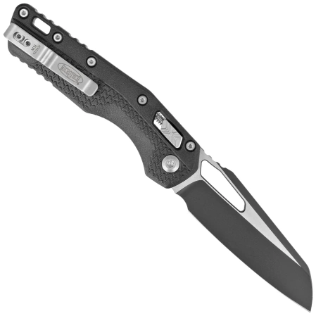 Microtech MSI S/E Knife Black Tri-Grip Polymer, Black M390MK by Tony Marfione (210T-1PMBK)