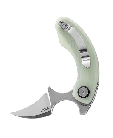 Nóż składany Bestech Strelit Jade G10, Stonewashed / Satin 14C28N by Ostap Hel (BG52B-1)