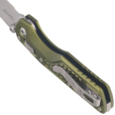 Nóż składany Microtech MSI Ram-Lok Mini S/E Frag OD Green Aluminium, Stonewashed M390MK by Tony Marfione (210M-10FROD)