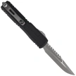 Microtech Ultratech Gen III EX-ZBP Interceptor Signature OTF Knife Black Aluminum, Apocalyptic M390MK by Tony Marfione (1117EX-10APS)