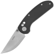 Kubey Sparrow Knife Black G10, Satin San Mai AUS-10 (KU449A)