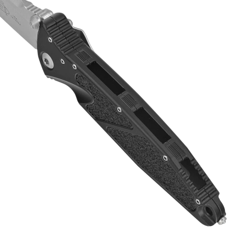 Microtech Socom Elite S/E-M Black Aluminum, Stonewashed M390 by Tony Marfione (160-10)