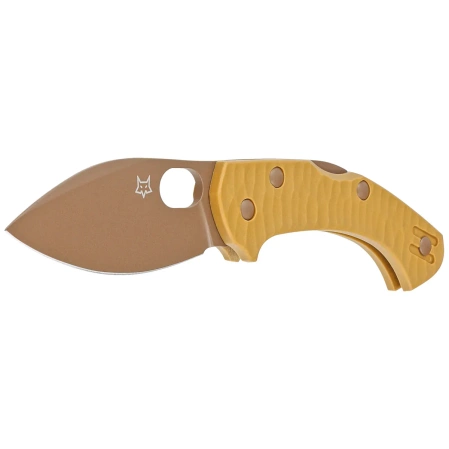 Fox Zero 2.0 Desert Warrior Coyote Tan FRN, Coyote Top Shield Becut by Jens Ansø knife (FX-311 CT)