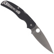 Spyderco Native Chief G10 Black, Satin Plain CPM S30V by Sal, Eric Glesser (C244GP)
