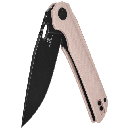 Nóż składany Bestechman Smuga Champagne G10, Black PVD Stonewashed AEB-L by Kombou (BMK22F)