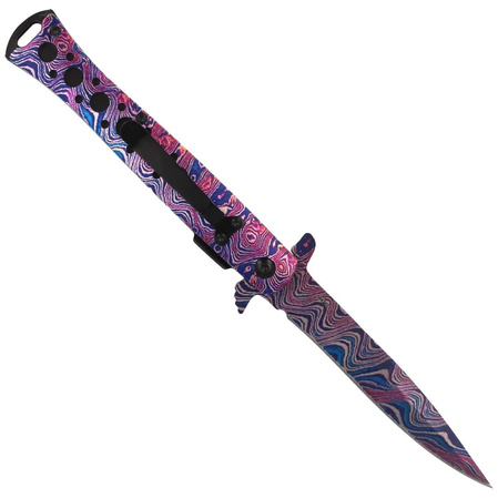 Herbertz CJH Italian Stiletto Knife Colorful Steel, Colorful 420 (10000360)