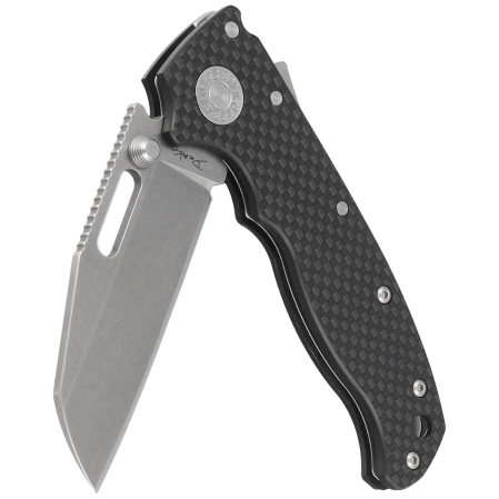 Nóż składany Demko AD20.5 Shark Foot Carbon Fiber, Stonewashed CPM S35VN by Andrew Demko (205-S35-SFCF)