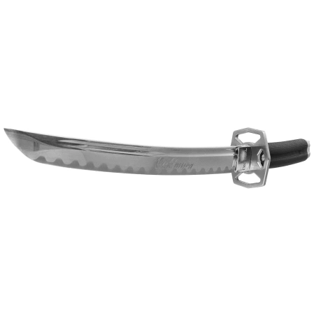 Tokisu Yokimura Japanese Tanto Black Rubber, Satin AISI 1065 (32763)