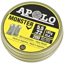 Apolo Monster 5.50 mm, 200 szt. 1.65g/25.4gr (19931)