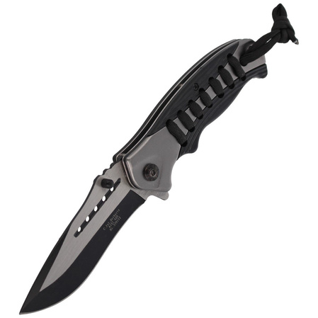 Nóż składany Herbertz CJH Hit Black-Grey Drop Point 90mm (44231 - 579112)