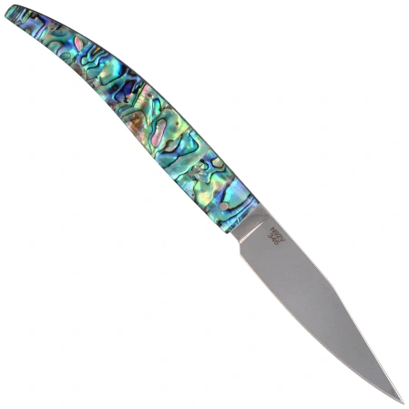 Nóż składany Third Decor Habitat N92V Abalone/Acrylic, Mirror-Polished 440 (TK-N92V)