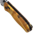 Nóż składany Kizer Uti Bear 1 Yellow PEI, Blasted SK5 / 50Cr15MoV by Azo (V3619JA4)