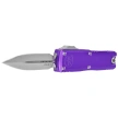 Microtech UTX-85 Gen IV D/E OTF Knife Purple Aluminum, Stonewashed M390MK by Tony Marfione (12324-10PU)