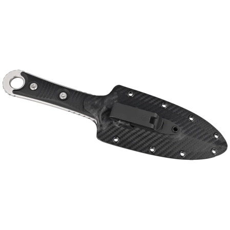 Nóż Microtech SBD D/E Milled Black G10, Stonewashed P/S M390 by Borka Blades (201-11)