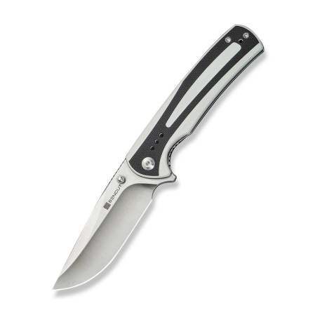 Sencut Regnator Knife White / Black G10, Satin 9Cr18MoV (S24057-3)