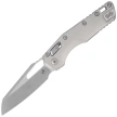 Nóż składany Microtech MSI S/E Natural Clear Aluminium, Apocalyptic M390MK by Tony Marfione (210-10APNC)