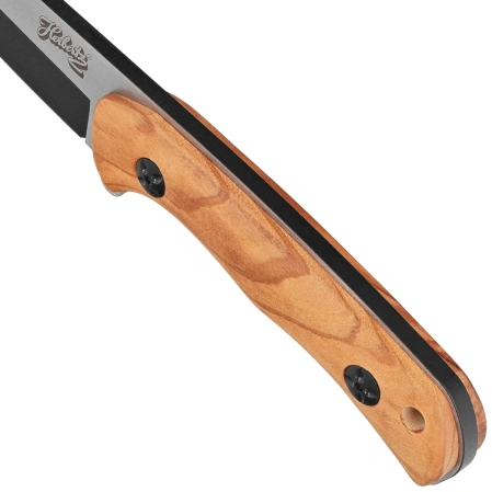 Herbertz Knife Zebra Wood, Black 420 (55011)