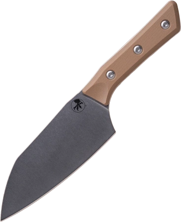 Nóż kuchenny Microtech Santoku 6'' Black Cherry G10, Stonewashed M390MK (3200-10BC)