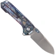 Nóż składany Remette Cosmic Flamed Titanium, Pearlescent M390 (RTCO-TC)