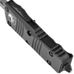 Microtech Mini Troodon D/E Black Aluminium, Black by Tony Marfione knife (238-3T)
