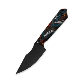 Nóż Kizer Mini Harpoon Multicolored G10, Black CPM-3V by Maverick Customs (1040S6)
