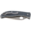 Spyderco Polestar G-10 Grey / BD1 PlainEdge Knife (C220GPGY)
