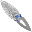 Rike Knife RK-Cicada-P Gray Titanium, Bead Blasted M390