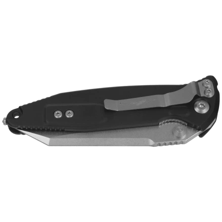 Microtech Socom Elite Warcom S/E-M Signature Knife Black Aluminum, Stonewashed M390MK by Tony Marfione (259-10S)