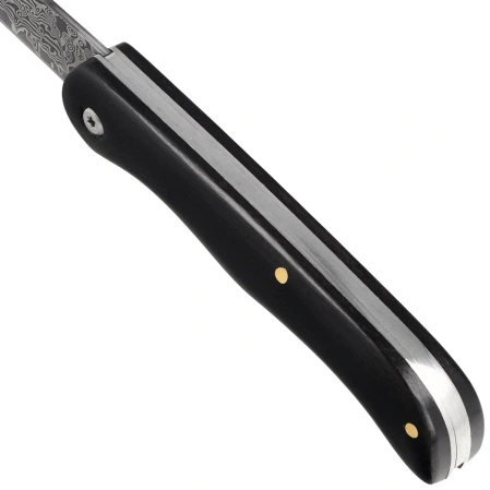 Nóż składany Third Decor Habitat N202E Ebony Wood, VG10 Damascus (TK-N202E)