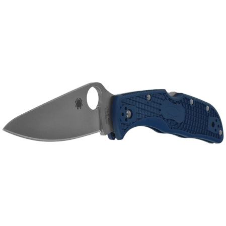 Spyderco Endela Lightweight Knife Cobalt Blue FRN, Satin CPM SPY27 by Sal Glesser(C243PCBL)
