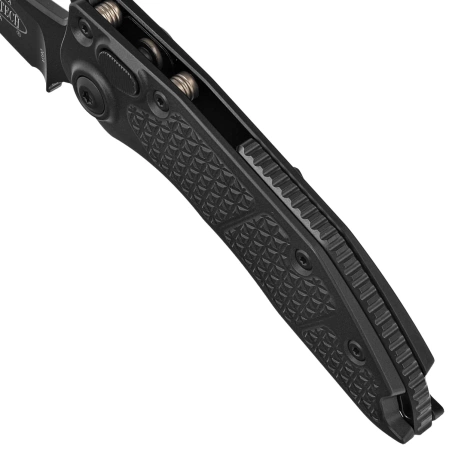 Nóż automatyczny Microtech Stitch-A S/E Black Aluminium, Tactical M390 by Borka Blades and Tony Marfione (169-1T)