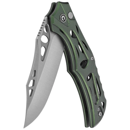 Civivi Biophase Knife Green Aluminum, Satin Nitro-V (C23083-1)