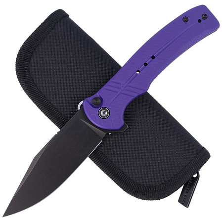 CIVIVI Knife Cogent Purple G10, Black Stonewashed (C20038D-2)