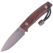 LionSteel Bushcraft Santos Wood, Fixed Satin Blade (M1 ST)