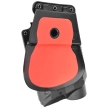 Fobus Holster, Tactical Series, for Glock 19, 19X, 23 (excluding 23 and 22 Gen 5), 32, and 45. This holster is designed for tactical use and is compatible with flashlights and laser units (RBT19G2 Bundle).