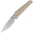 Bestech Mothus Knife Beige G10, Stonewashed / Satin 14C28N by Kombou (BG67B)