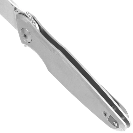 Spartan Blades Pandia Knife Gray Titanium, Stonewashed MagnaCut by Curtis Iovito (SF16SW)