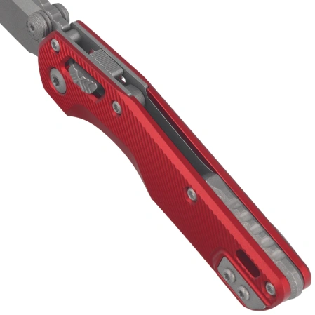 Nóż składany Microtech MSI Ram-Lok Mini S/E Fluted Red Aluminium, Apocalyptic M390MK by Tony Marfione (210M-10APFLRD)