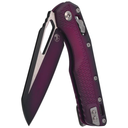 Nóż składany Microtech MSI S/E Faded Sangria Tri-Grip Polymer, Cerakote Faded Sangria M390MK by Tony Marfione (210T-1PMFSR)