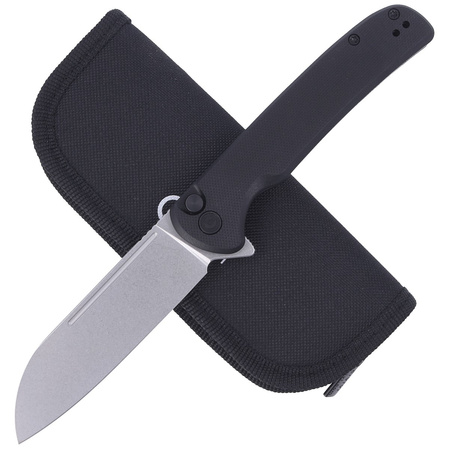 Nóż składany CIVIVI Chevalier Black G10, Stonewashed (C20022-1)