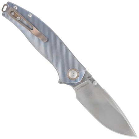 Viper Vale Blue Titanium, Satin MagnaCut by Jesper Voxnæs Knife (V6004TIBL)