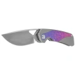 Nóż składany Kizer Topsail Silver-Blue-Purple Crystallized Titanium, Satin S45VN by Jonathan Styles (Ki3735A1)