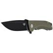 Nóż składany Bestech Mako Green G10, Black Stonewashed K110 (BG27D)