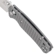 Bestechman Cicada's Wing Knife Grey Frag Stainless Steel, Satin 10Cr15MoV (BMK06-S-1)