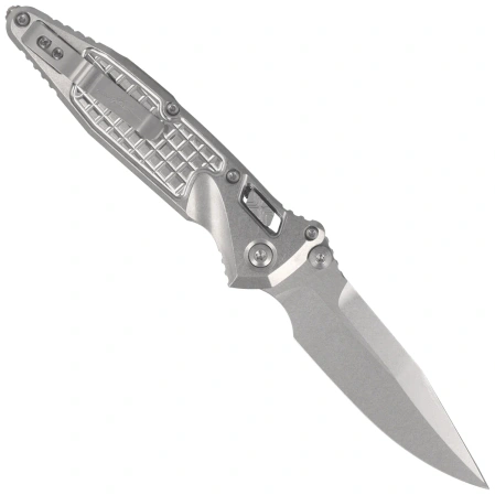 Microtech Socom Ram-Lok S/E Marfione Select Knife Gray Frag Titanium, Bronze Bksp, Stonewashed M390MK by Tony Marfione (160RL-10FRSMS2)